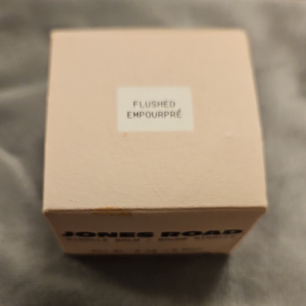 Jones Road Mini Sized Miracle Balm/Cream Blush in Flushed, (Small-Mouth) NIB